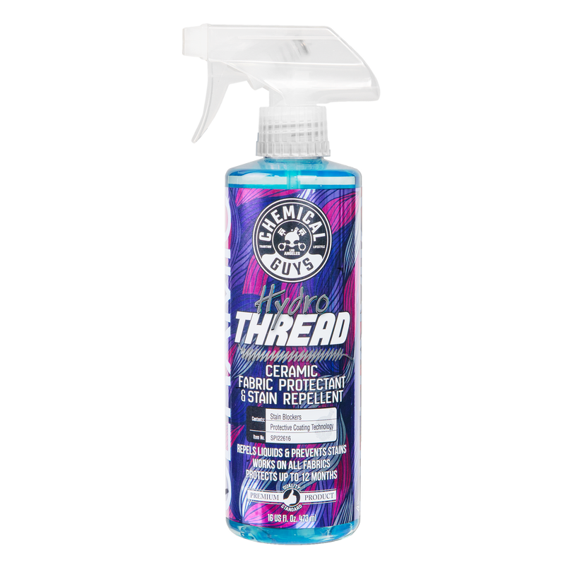 Chemical Guys HydroThread Ceramic Fabric Protection & Stain Repellent 16oz
