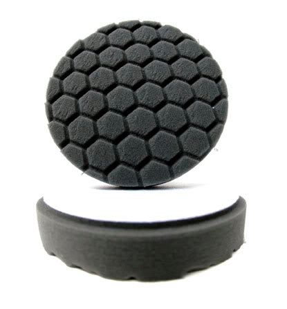 5.5" Hex Logic Pad Black Finishing Pad