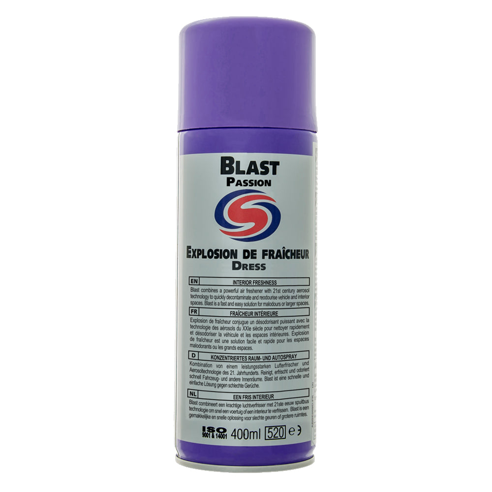 Autosmart Blast Berry: Deodorante Spray 400ml Per Auto, Casa E Ufficio - Rimuove Odori