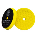 5.5" Hex Logic Quantum Heavy Cutting Pad Yellow