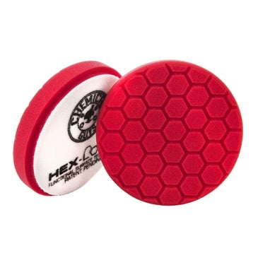 5.5” Hex Logic Pad Red Ultra Light Finishing Pad