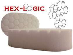 Hex Logic White (Polishing) Hand Applicator Pad