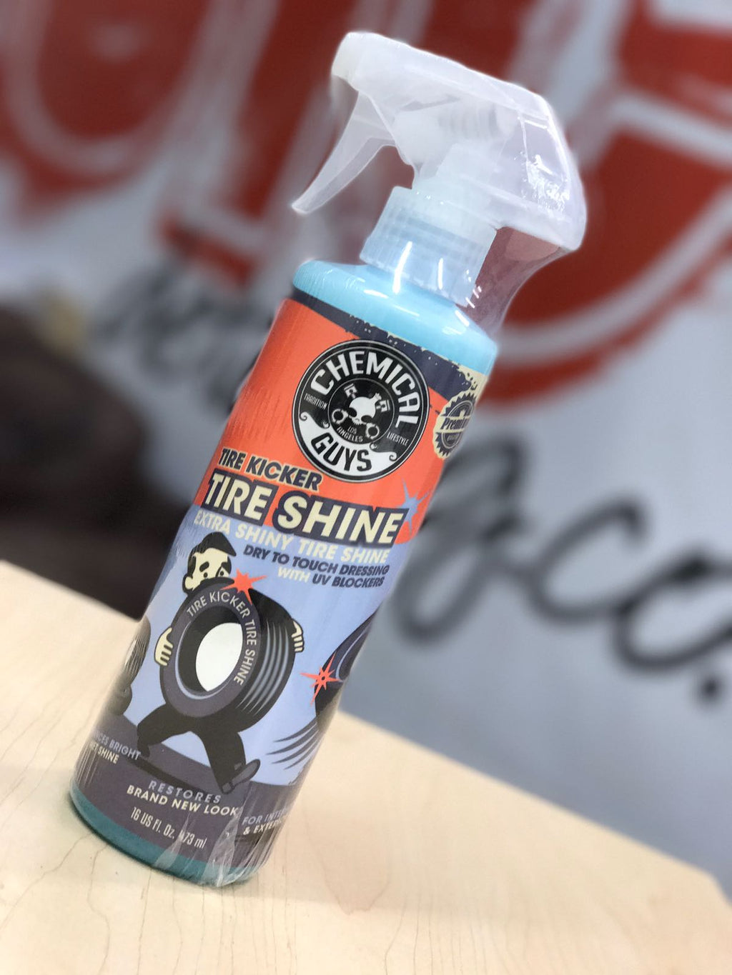 Chemical Guys Premium Tire Kicker Extra Glossy Shine with UV Blockers 16oz  Spray