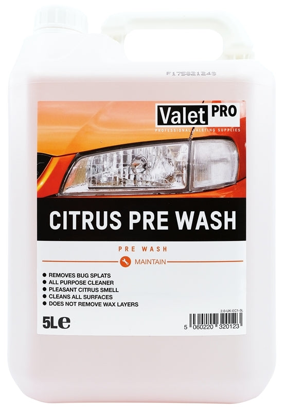 Valet Pro Citrus Pre-wash 5 Litres